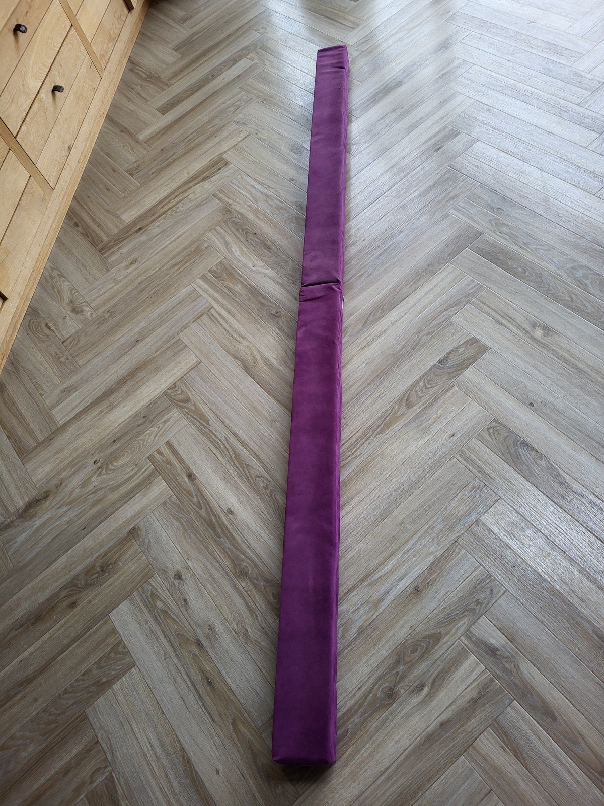 Oefenbalk turnen, Sport en Fitness, Turnen, Maat 36 t/m 42, Ophalen, Zo goed als nieuw, Materiaal