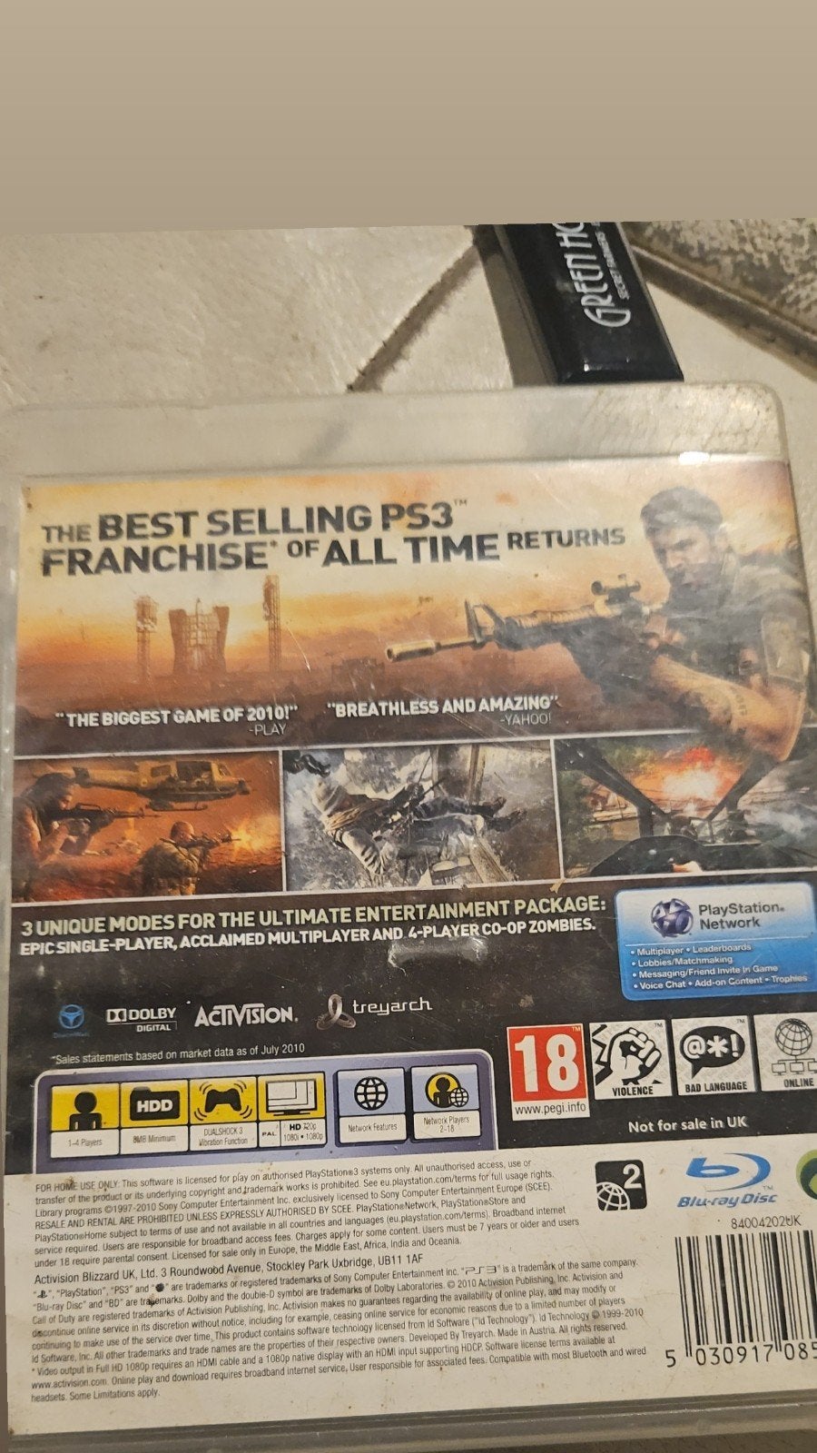 Leuke spel‼️  Call of Duty - Black Ops Ps3 ‼️ Te Koop., Vanaf 18 jaar, Shooter, Nieuw, Ophalen of Verzenden