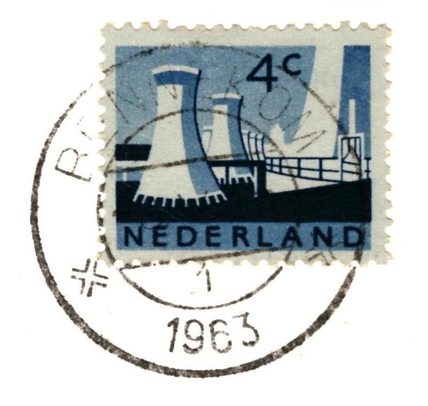 969236	Bennekom	Gld 1963 Conferentieoord	De Born	Gelopen, Ophalen of Verzenden, 1960 tot 1980, Gelopen, Gelderland