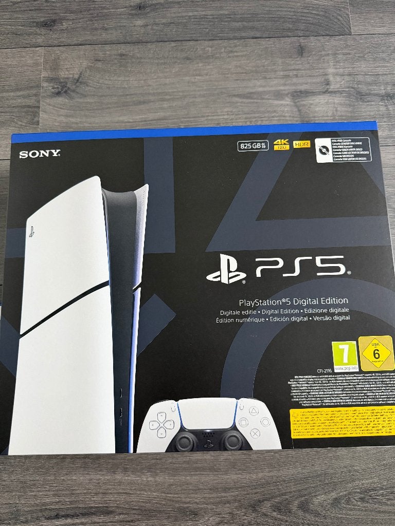 Playstation 5 Slim Digital Edition 825GB - GESEALED, Spelcomputers en Games, Spelcomputers | Sony PlayStation 5, Ophalen, Nieuw