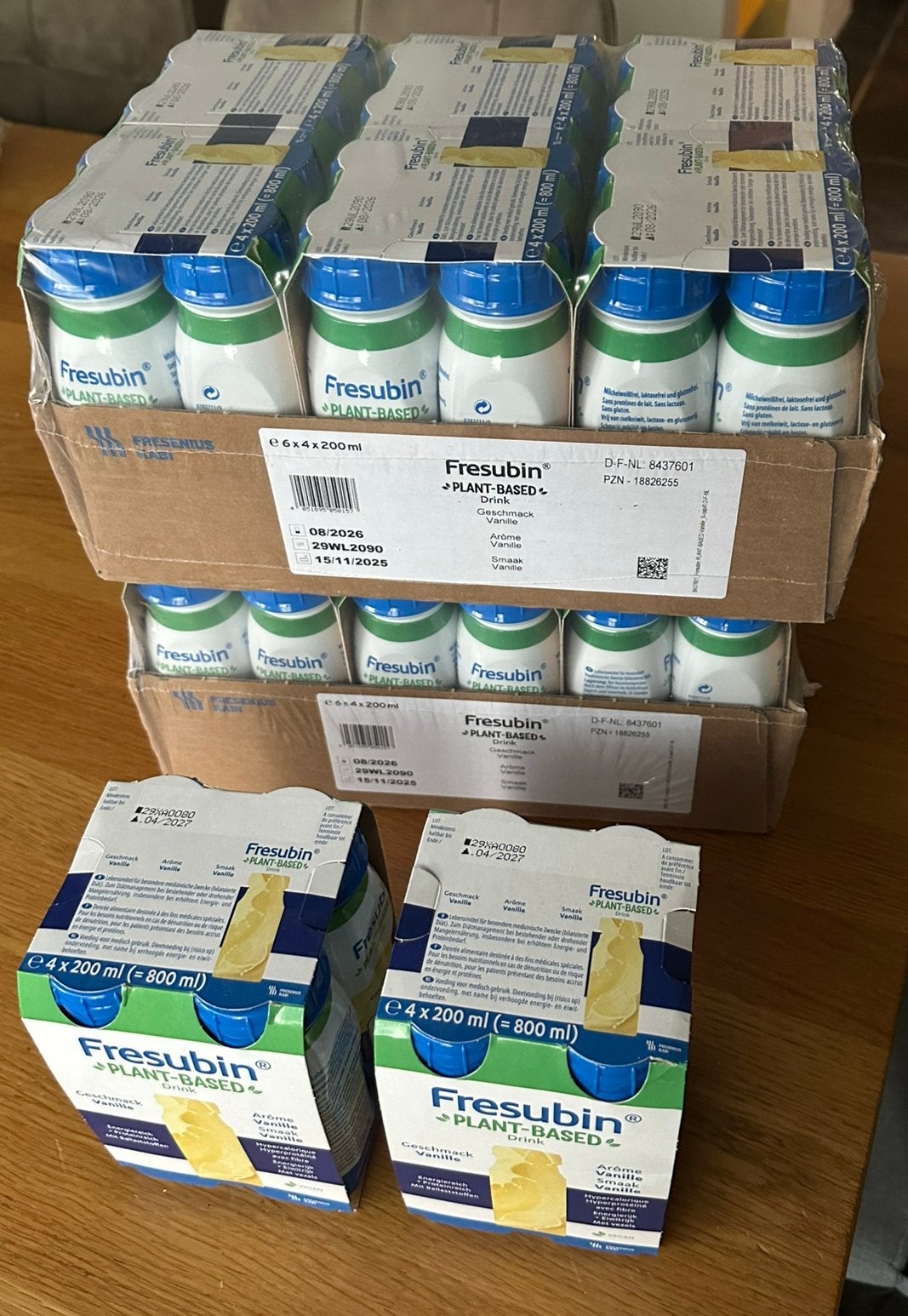 Fresubin plant-based drink vanille 14x4 flesjes, Ophalen, Nieuw, Poeder of Drank