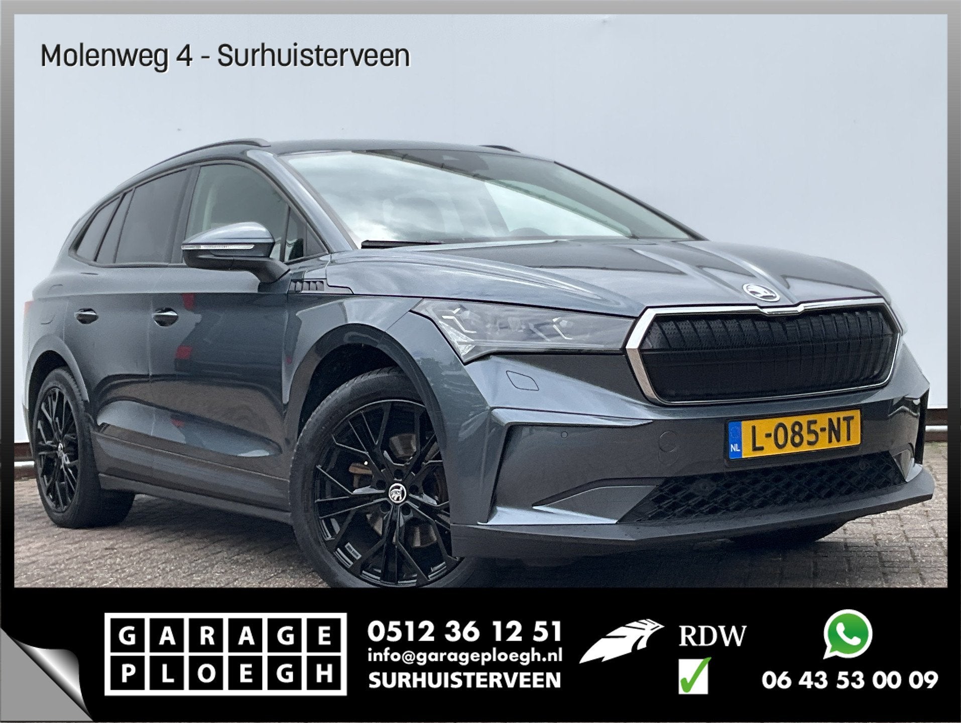 Skoda Enyaq iV 60 SOH 94.6% First Edition Adapt.Cruise Camer, Auto's, Skoda, Automaat, Achterwielaandrijving, Gebruikt, 1865 kg
