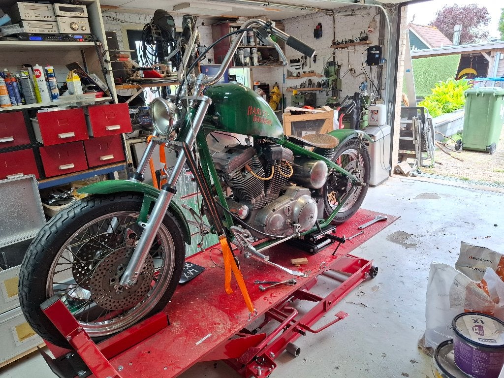 Sportster bobchop project, Particulier, 2 cilinders, Chopper