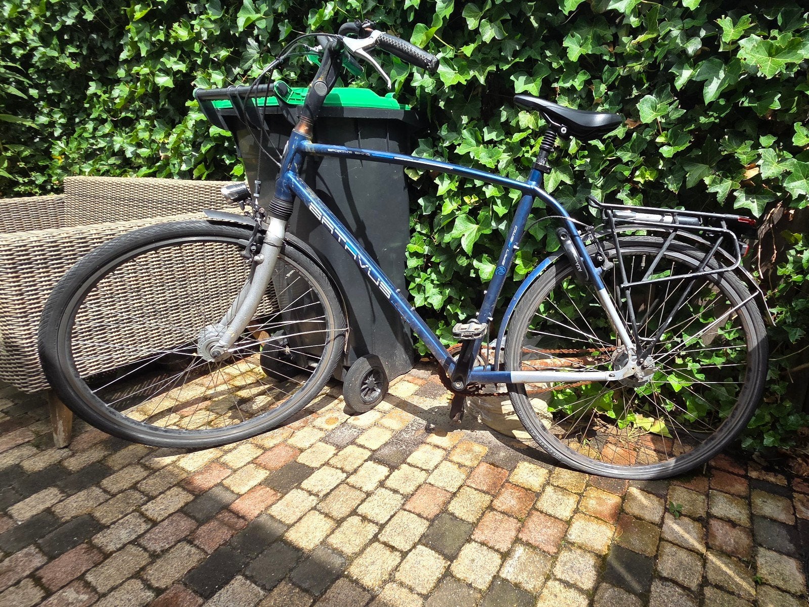 Batavus San Remo Sportieve herenfiets, Ophalen, Gebruikt, Velgrem, Versnellingen