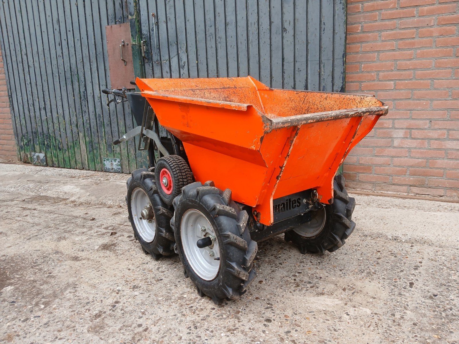 Thwaites motorkruiwagen / motorjapannar Honda motor 300kg, Ophalen of Verzenden