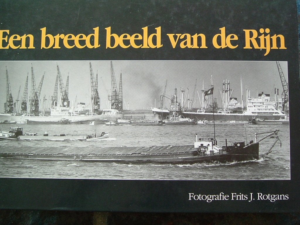Een breed beeld van de Rijn, jaren '50. Rotgans., Boeken, Frits J. Rotgans, Ophalen of Verzenden, 20e eeuw of later, Gelezen