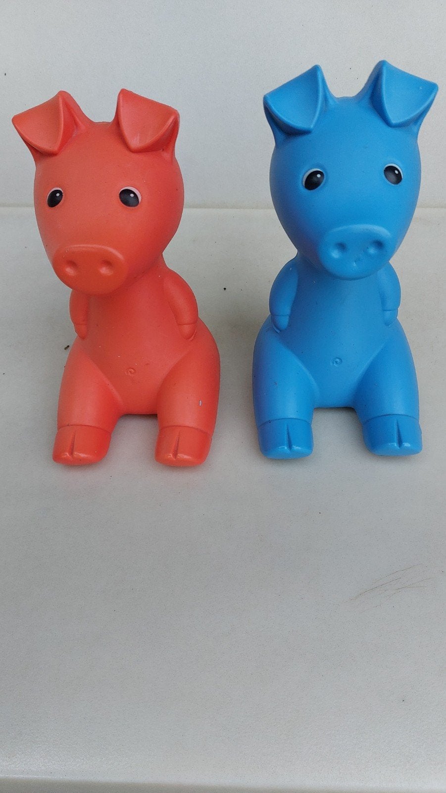 2x Monica Mulder PS Design Ikea 1990 spaarpotten hond, Ophalen of Verzenden, Gebruikt, Kunststof, Dier