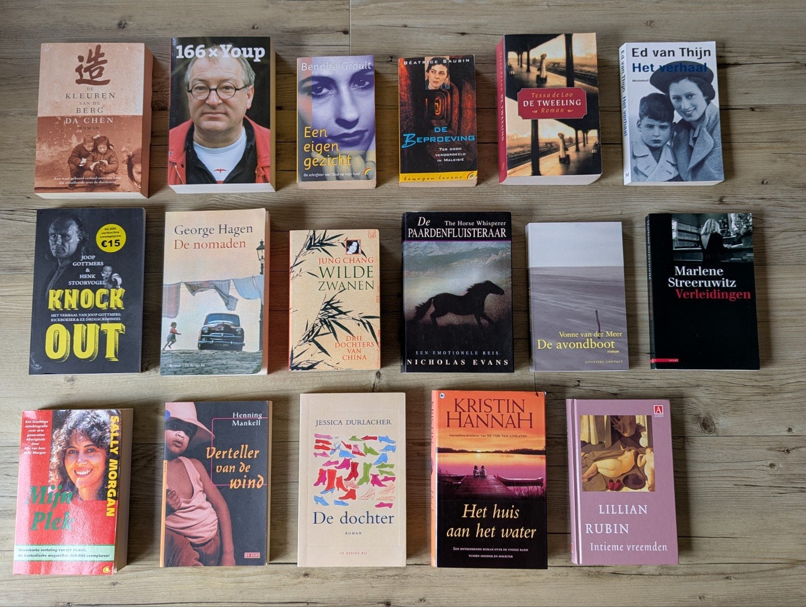 Partij van 17 boeken, Boeken, Ophalen, Gelezen
