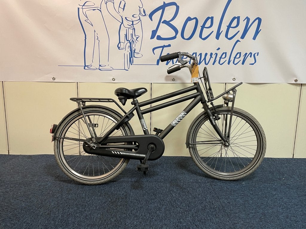 Alpina Cargo 20/34cm Jongens Transportfiets Antraciet, Fietsen en Brommers, Fietsen | Jongens, Alpina, Niet ingevuld, 20 inch