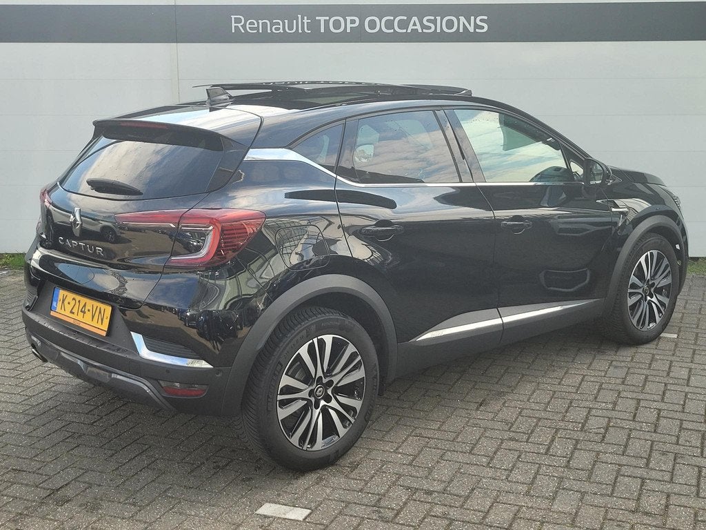 Renault Captur 1.3 TCe 140 Initiale Paris | Automaat | Panor, Gebruikt, 4 cilinders, Automatische klimaatregeling, Zwart