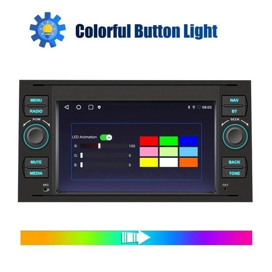 Autoradio 2DIN – Multimedia Systeem – Car Stereo, Corvance B.V., Verzenden, Nieuw, Corvancebol@gmail.com