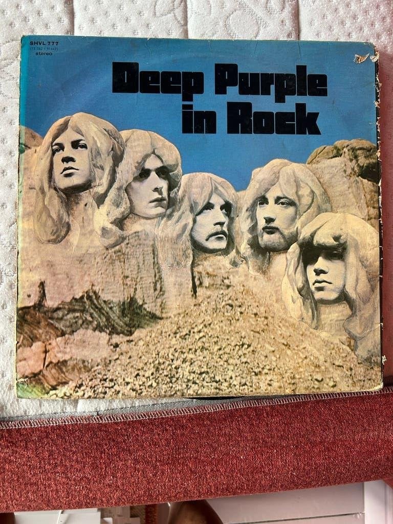 Deep Purple - In Rock LP (1970) - Classic Rock Vinyl, Cd's en Dvd's, LP, Gebruikt, Hard Rock, Originele persing
