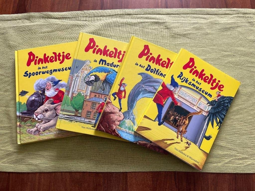Pinkeltje Boeken - 4-delige set, Boeken, Ophalen, Dick Laan, Zo goed als nieuw, Sprookjes