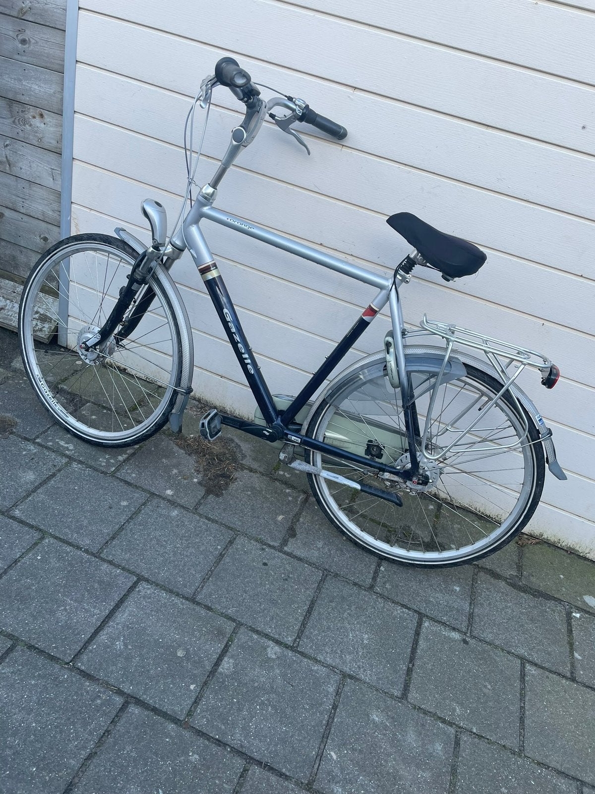 Gazelle orange herenfiets, Fietsen en Brommers, Fietsen | Heren | Herenfietsen, Ophalen of Verzenden, Zo goed als nieuw, Gazelle
