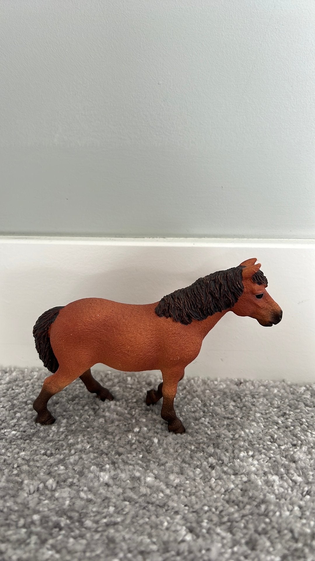 Schleich pony, Ophalen of Verzenden, Zo goed als nieuw, Paard, Beeldje of Figuurtje