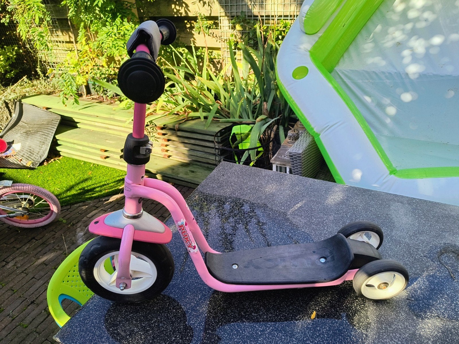 Puky driewieler step roze, Fietsen en Brommers, Ophalen, Gebruikt, Gewone step, Puky