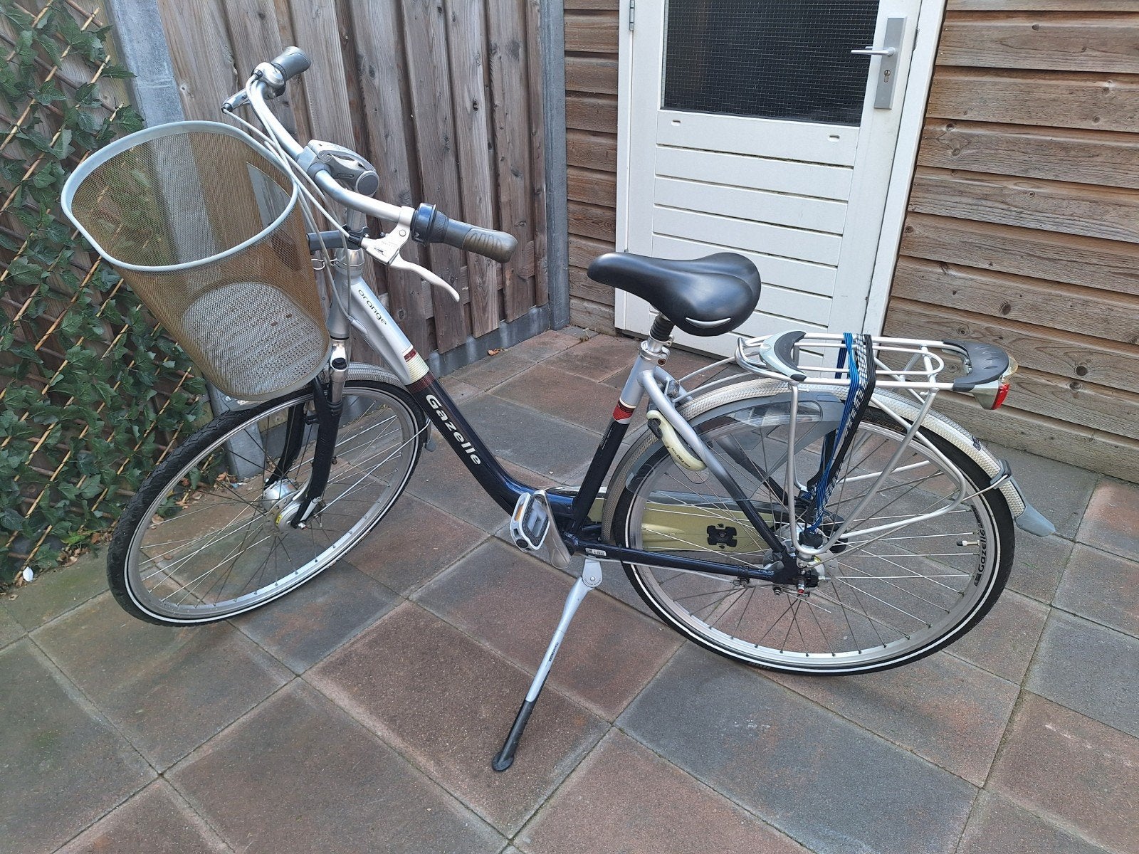 Gazelle damesfiets  28 inch, Fietsen en Brommers, Fietsen | Dames | Damesfietsen, Ophalen, Gebruikt, 47 tot 50 cm, Versnellingen