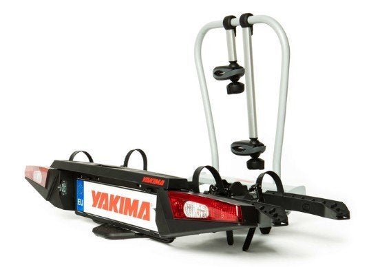 Yakima Fold Click 2 fietsendrager, Ophalen, Zo goed als nieuw, 2 fietsen, Trekhaakdrager