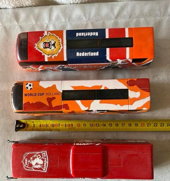 3 voetbal bussen, Ophalen of Verzenden, Zo goed als nieuw, Bus of Vrachtwagen