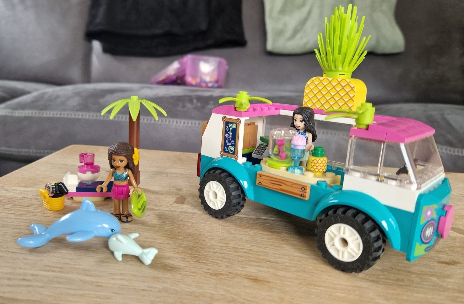 Lego Friends 41397 Sapbar op wielen, Ophalen, Gebruikt, Inclusief instructies, Lego