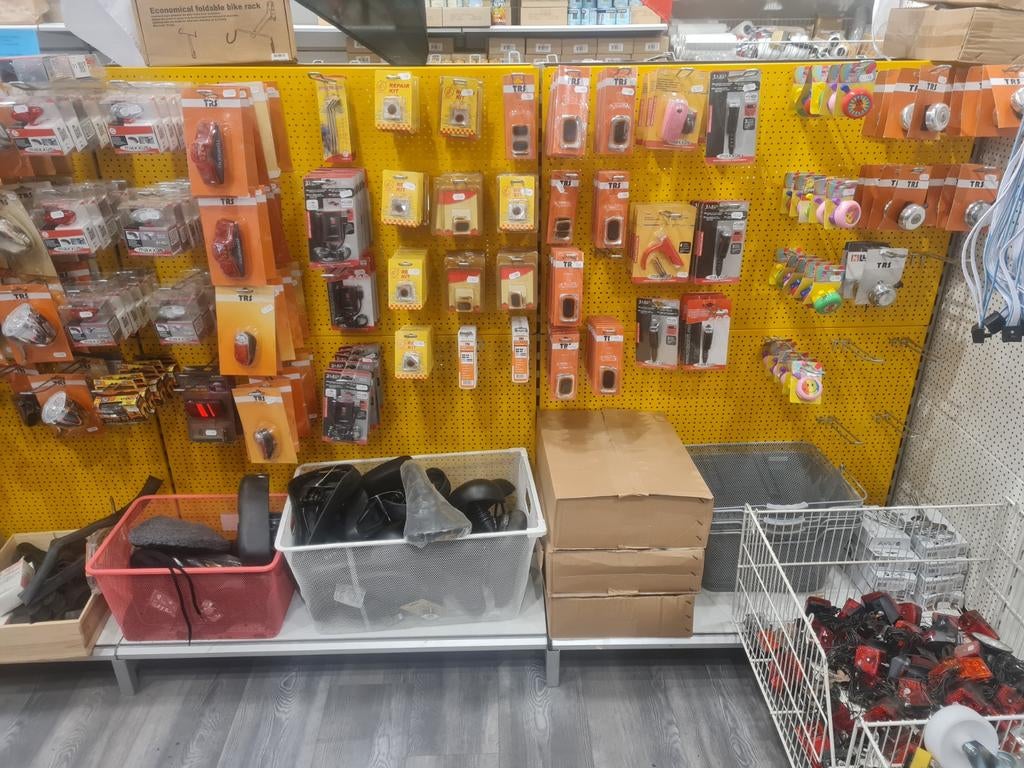 Groot assortiment fietsspullen en accessoires, Ophalen, Onbekend, Nieuw, Onbekend