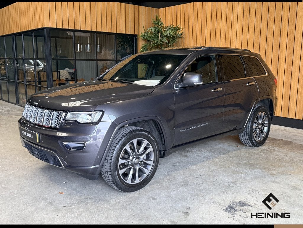 Jeep Grand Cherokee 3.6 Overland. Leer | Navi | Apple-carpla, Gebruikt, Bedrijf, Vierwielaandrijving, SUV of Terreinwagen