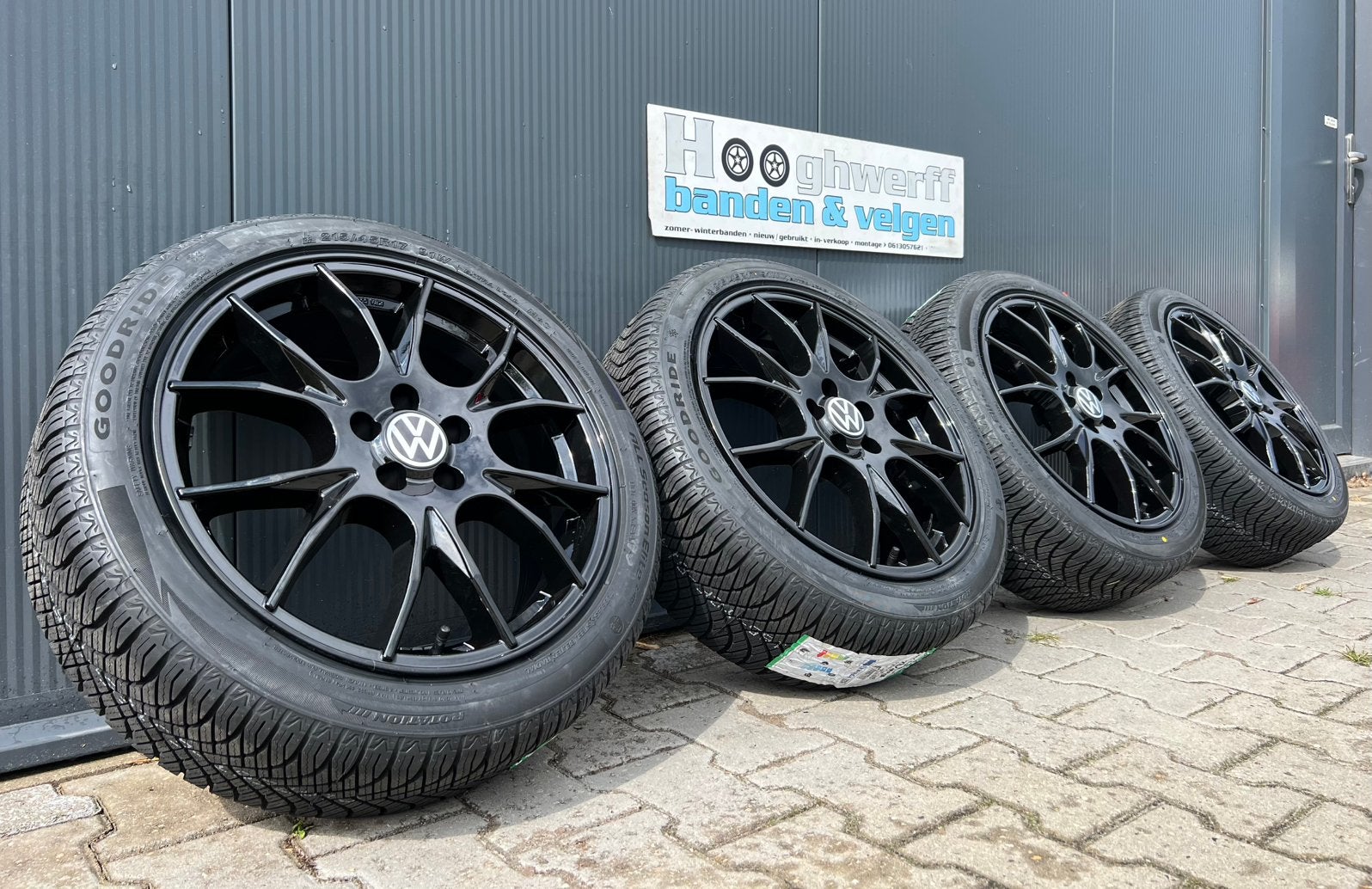 17 inch velgen 5x100 Volkswagen Polo Seat Ibiza Skoda Fabia, Hooghwerff banden & velgen, 215 mm, Jacob Lemairestraat 26, Banden en Velgen