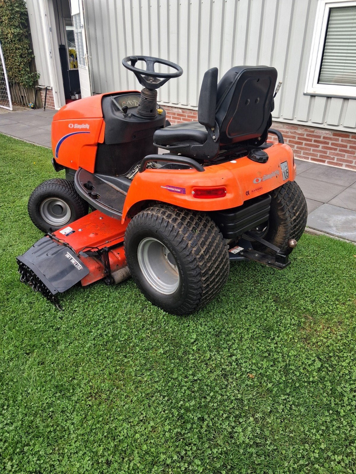 Simplicity 24pk 3 Cilinder Diesel 160 dek! Hydr lift & Stuur, Tuin en Terras, Ophalen, Gebruikt, Simplicity diesel, Simplicity