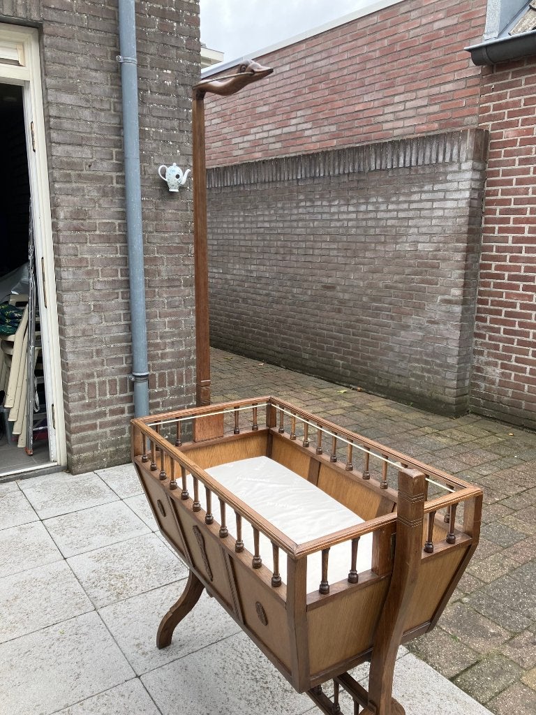schommel bed wiegje vinted, Kinderen en Baby's, Babywiegjes en Ledikanten, Ophalen of Verzenden, Zo goed als nieuw, Wieg