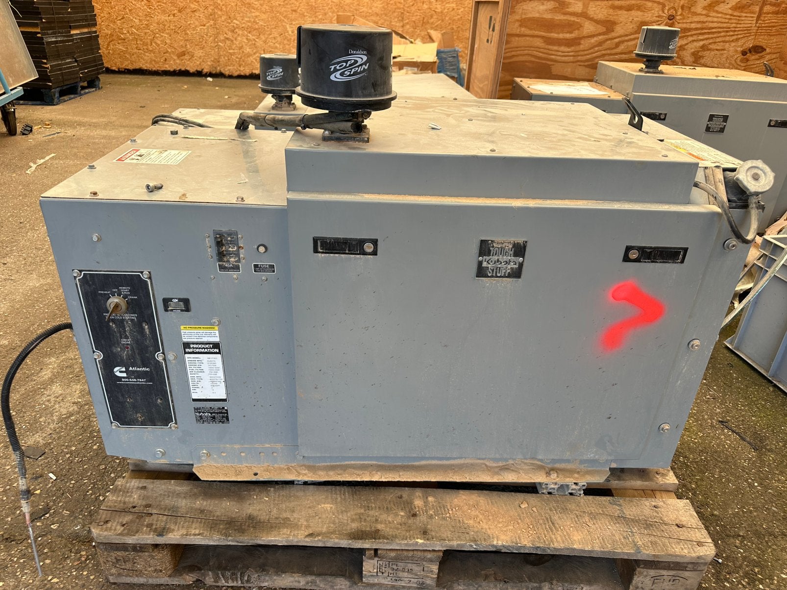 3 EPS 9-20 kW generator met betrouwbare Kubota dieselmotor, Doe-het-zelf en Verbouw, Motoren, Ophalen, Gebruikt, Dieselmotor