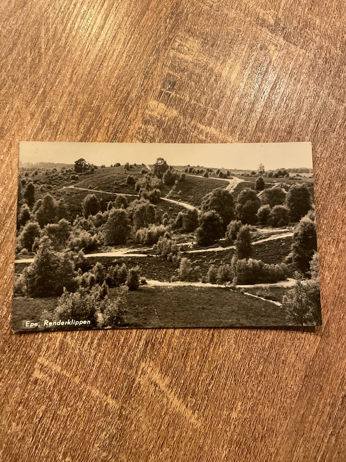 Oude Ansichtkaart Epe, Renderklippen (Gelopen), Verzamelen, Ophalen of Verzenden, 1960 tot 1980, Gelopen, Gelderland