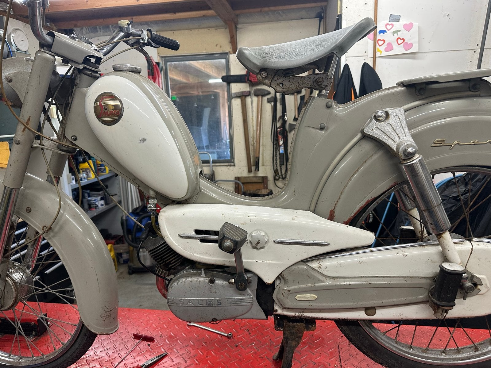 Sparta Brommer Automaat - Originele Staat met Patina, Ophalen, Sparta, Maximaal 45 km/u, 2 versnellingen