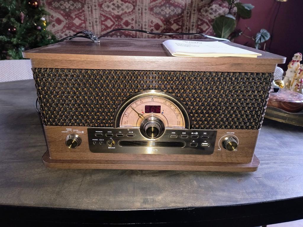 ION Superior LP 7-in-1 Muziekcentrum met Bluetooth, Ophalen, Zo goed als nieuw, Overige merken, USB-aansluiting