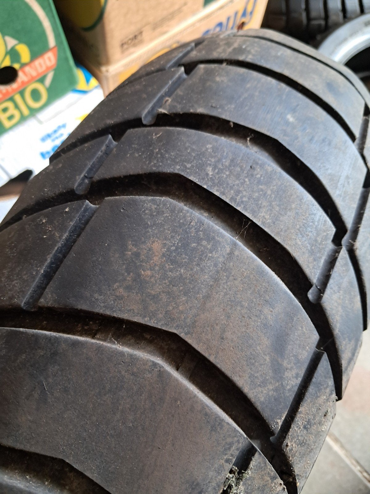 Motorband 170/60/17, Ophalen
