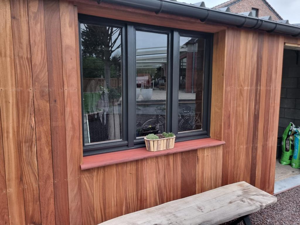 Padouk planken, Doe-het-zelf en Verbouw, Hout en Planken, Ophalen, Minder dan 25 mm, Nieuw, Plank