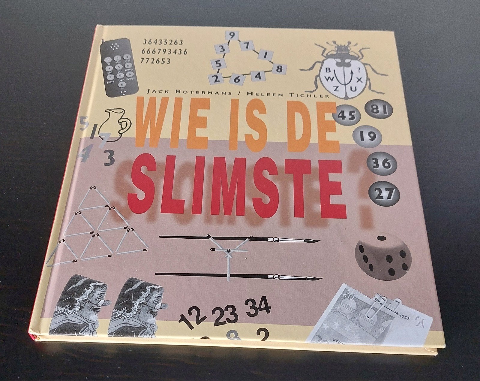 Boek 'Wie is de slimste' (Jack Botermans & Heleen Tichler), Boeken, Ophalen of Verzenden, Zo goed als nieuw, Jack Botermans & Heleen Tichler