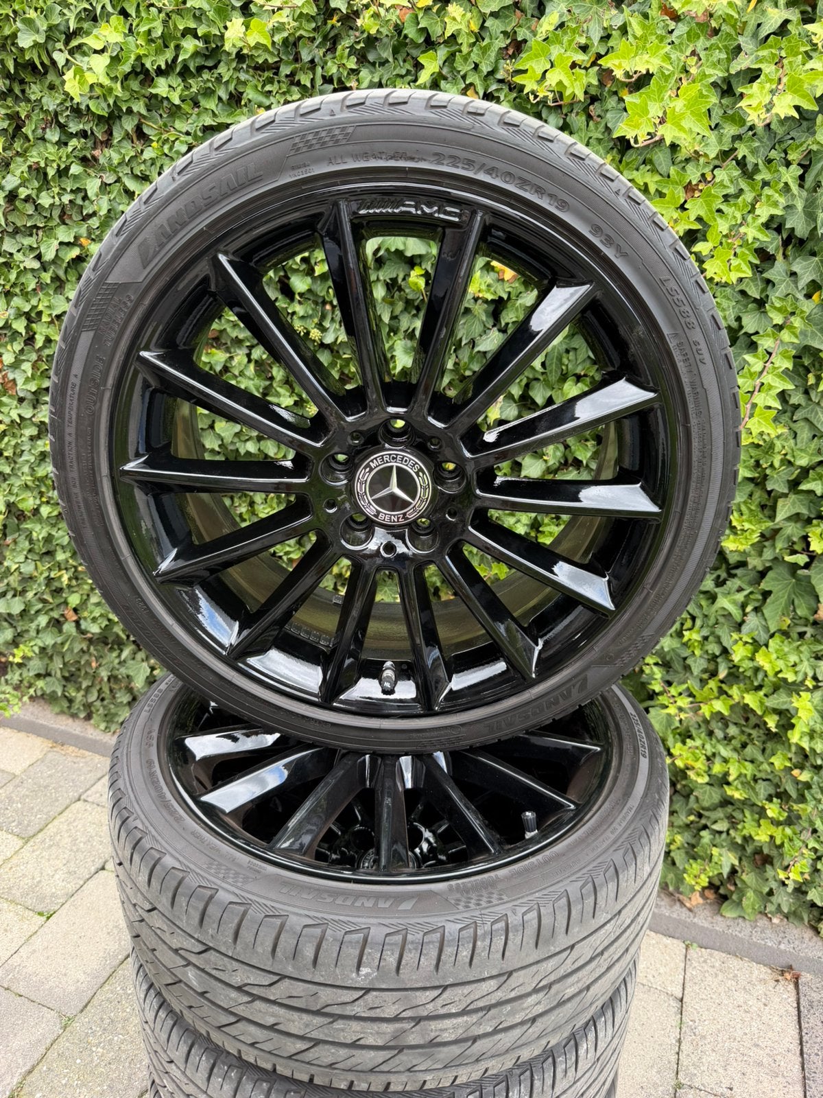 Mercedes-Benz 19” AMG Multispaak velgen, Gebruikt, Banden en Velgen, Personenwagen, Ophalen