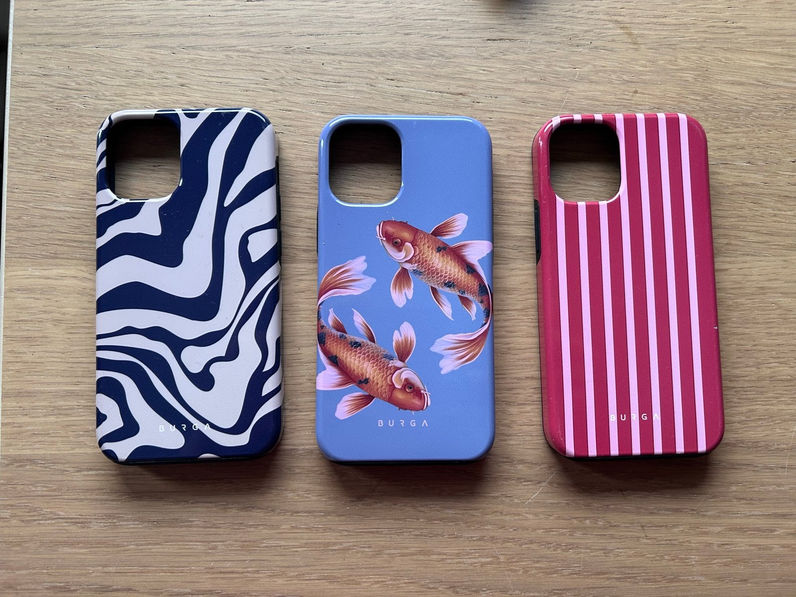 3x Burga telefoonhoesjes voor iPhone 12 mini