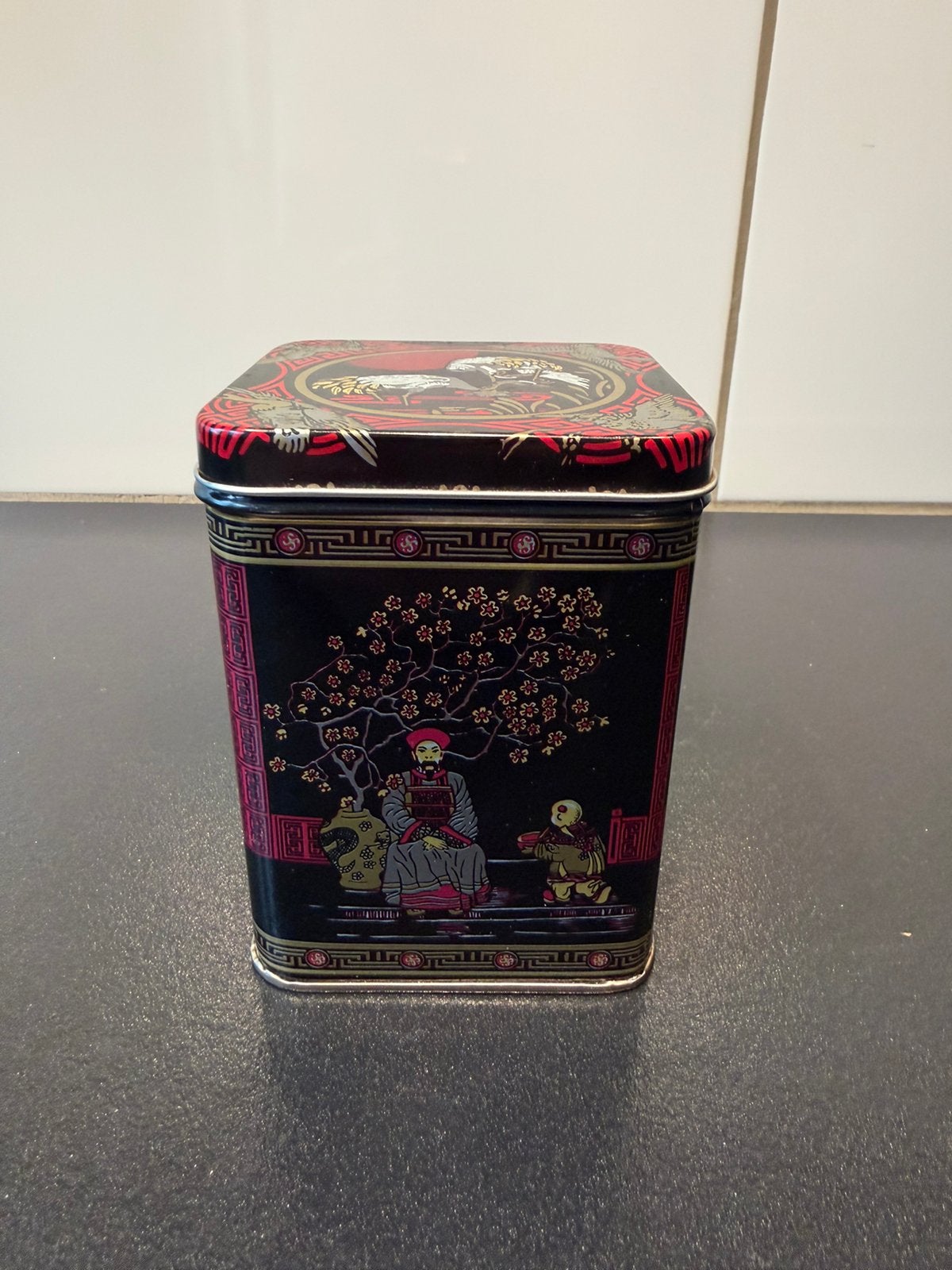 Vintage blik, Ophalen of Verzenden, Zo goed als nieuw, Overige