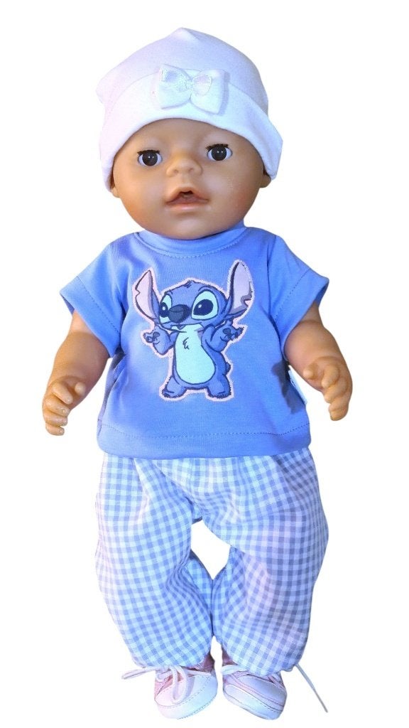 kwaliteits poppenkleding voor pop 25/48 cm. handmade/ new!, Ophalen of Verzenden, Babypop, Kruumpie poppenmode, Info@kruumpiepoppenmode.nl