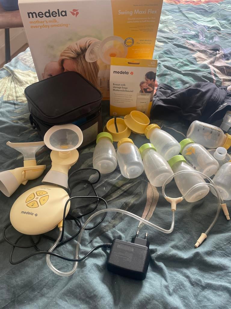 Medela Swing Maxi Flex kolfset, Ophalen of Verzenden, Gebruikt