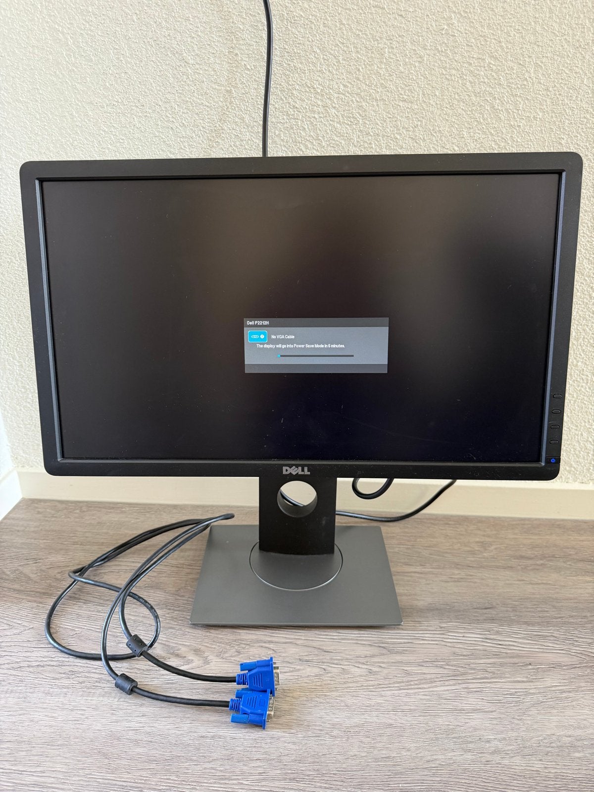 Dell F2220H Monitor - Full HD, 60Hz, Gebruikt, Kantelbaar, Full HD, Ophalen of Verzenden