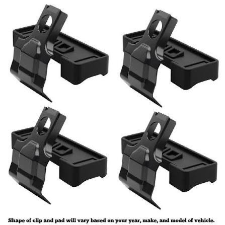 Thule Evo Clamp Kit 145136 / 5136, Auto diversen, Dakdragers, Ophalen of Verzenden, Zo goed als nieuw