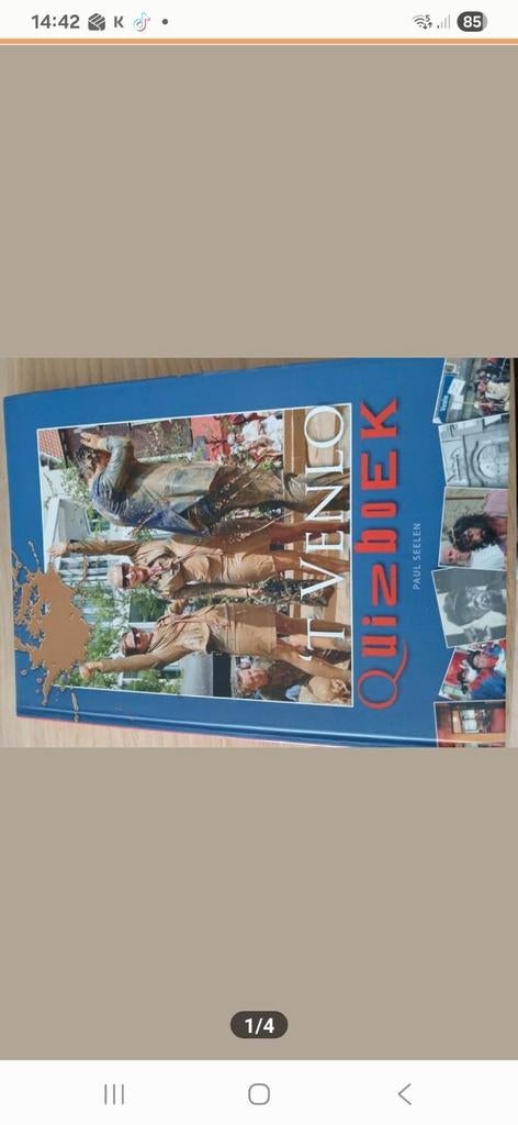 T VENLO quizboek - Paul Seelen, Ophalen of Verzenden, Zo goed als nieuw, Paul Seelen