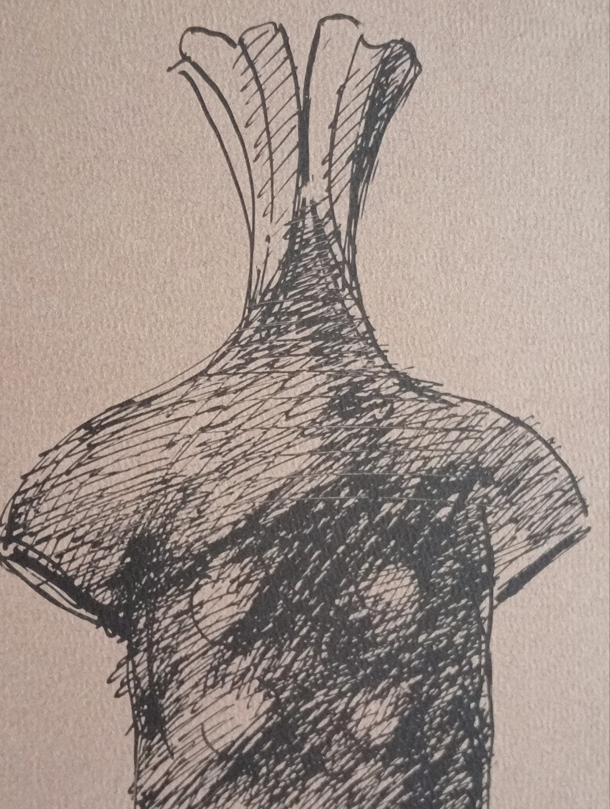Rainer Kriester Lithografie naakt figuur 1980, Ophalen of Verzenden