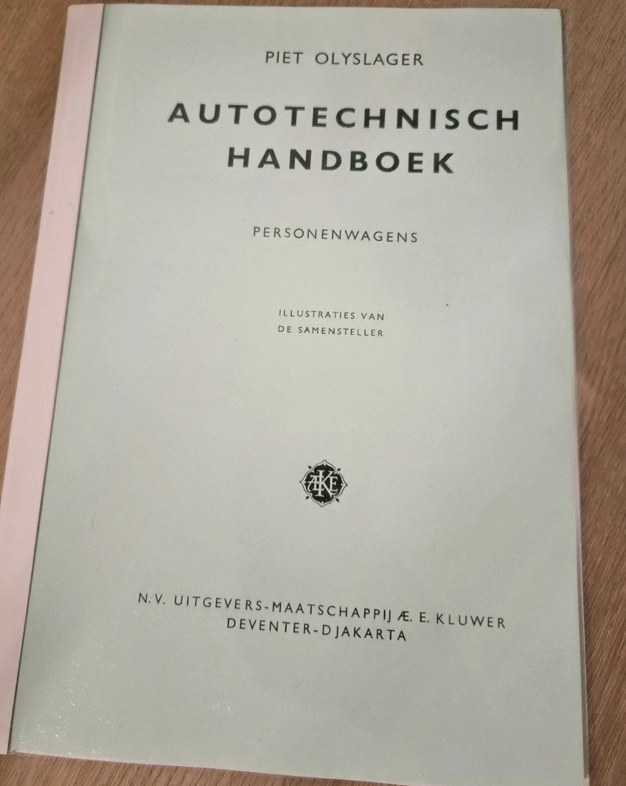 Autotechnisch Handboek Piet Olyslager - NSU 1000/1200, Ophalen of Verzenden, Gelezen, Overige merken, Piet Olyslager