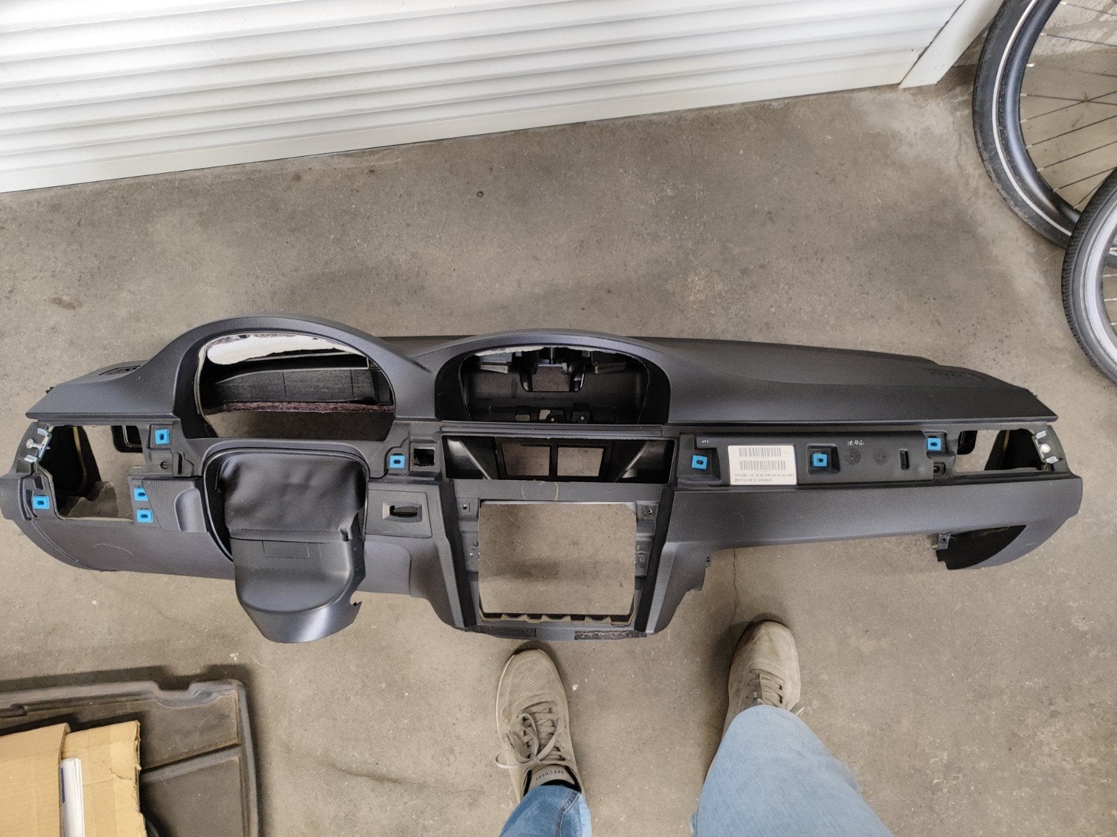 Dashboard BMW E90 E91 zwart kilometerteller, Ophalen, BMW
