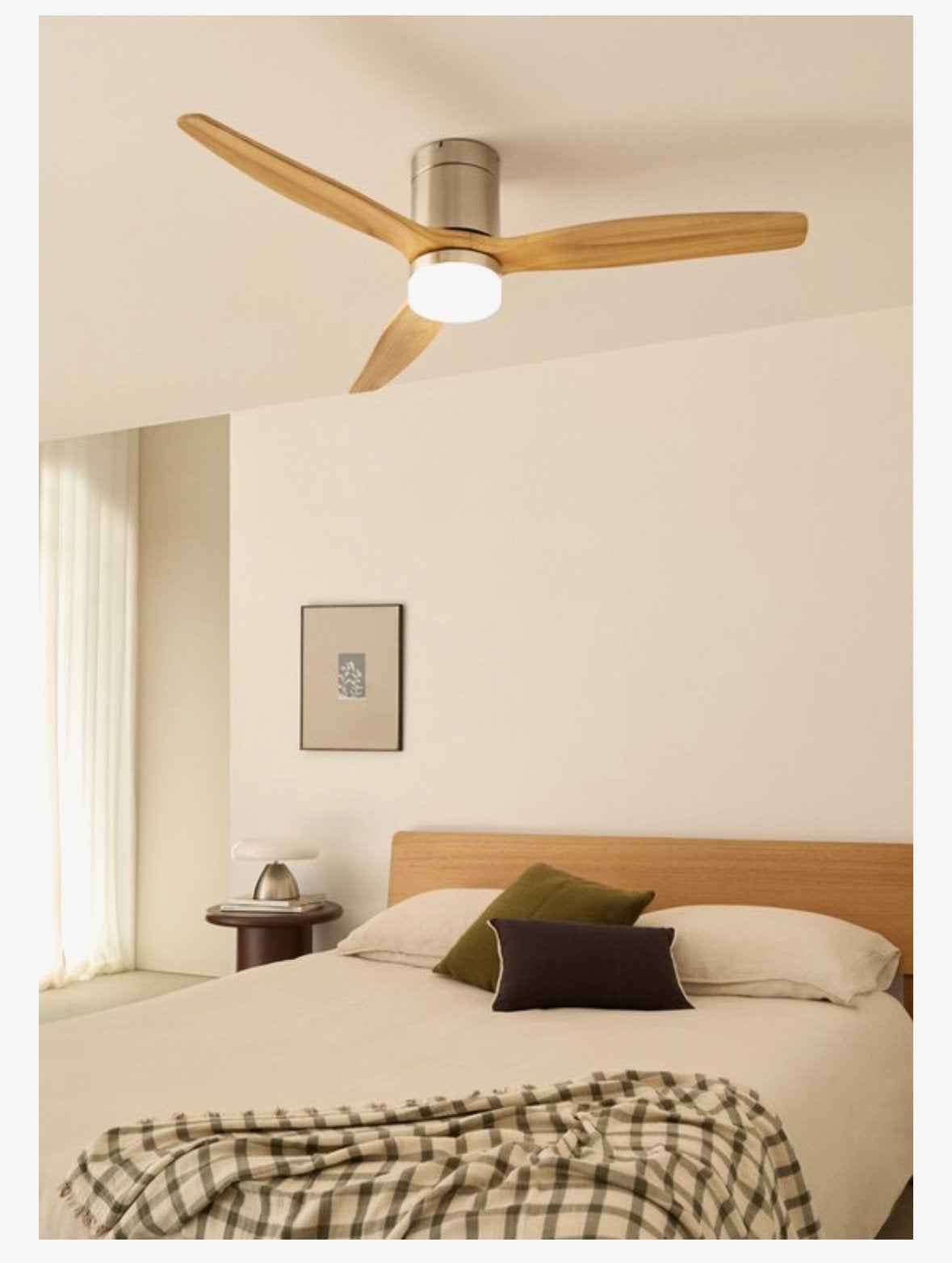 CREATE - Plafondventilator 40W silent Ø132 cm, Witgoed en Apparatuur, Ventilatoren, Ophalen, Nieuw, Plafondventilator