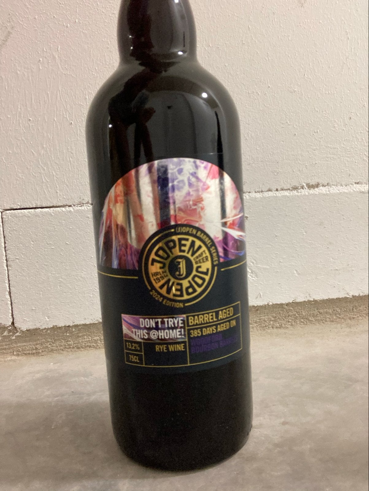 Jopen Barrel Aged Rye Wine 2024 Edition, Verzamelen, Ophalen, Nieuw, Flesje(s), Overige merken