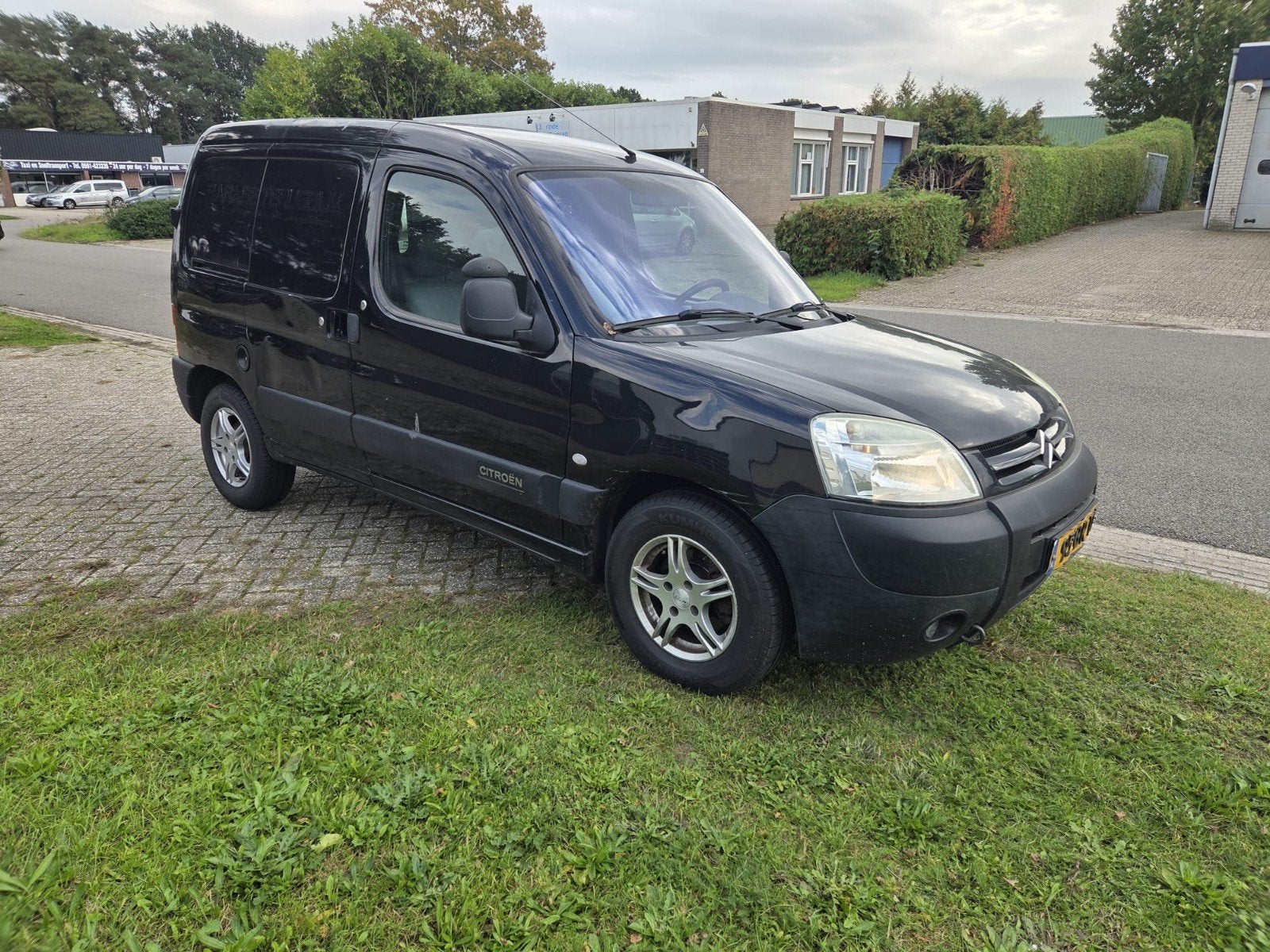 Citroen Berlingo 2.0HDI 500 Airco & Cruisecontrol, Auto's, Voorwielaandrijving, Stof, 150 pk, Zwart
